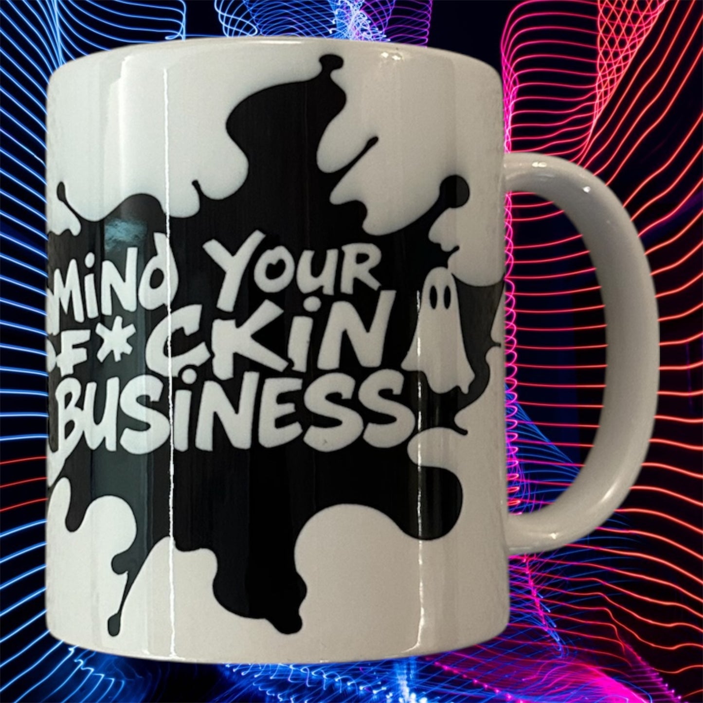 OOOP Ghost Finger Mug