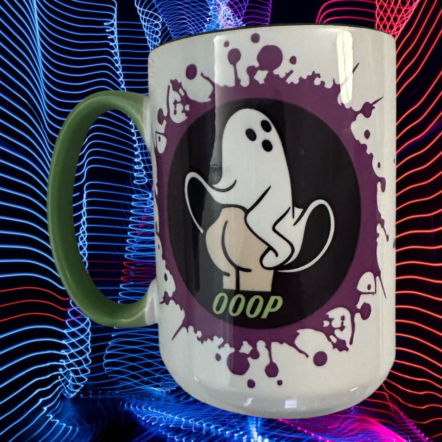 Color OOOP Booty Ghost - Mind Your Business Mug