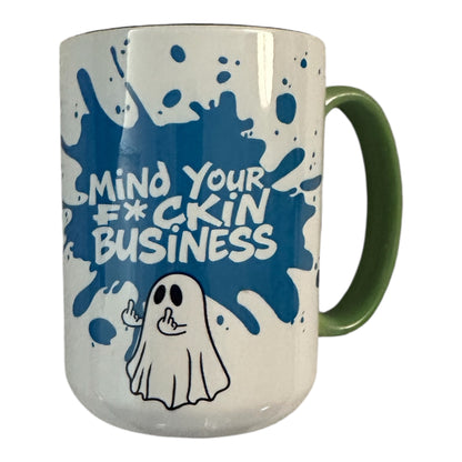 Color OOOP Booty Ghost - Mind Your Business Mug